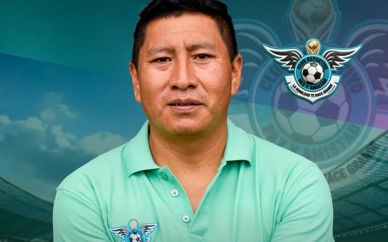 Juan Carlos Quispe, entrenador y fundador del Club Deportivo Paz y Amistad